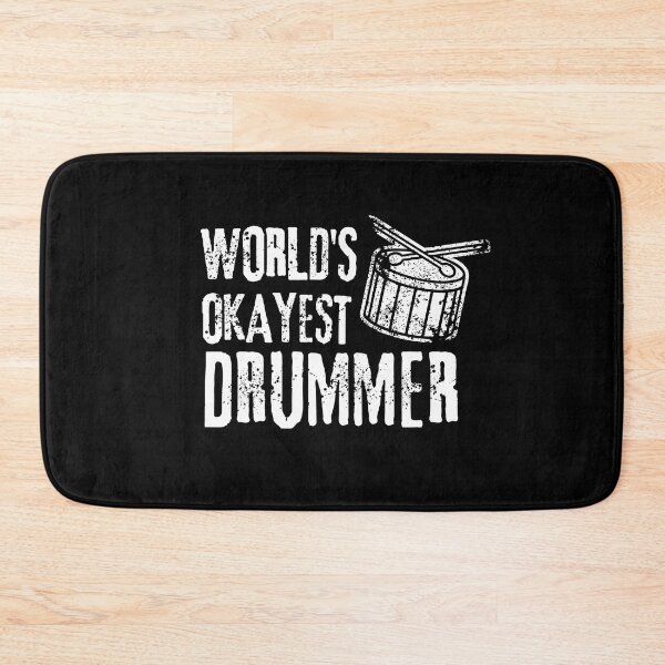 Item preview, World's Okayest Drummer designed and sold by Rhu Creations.
