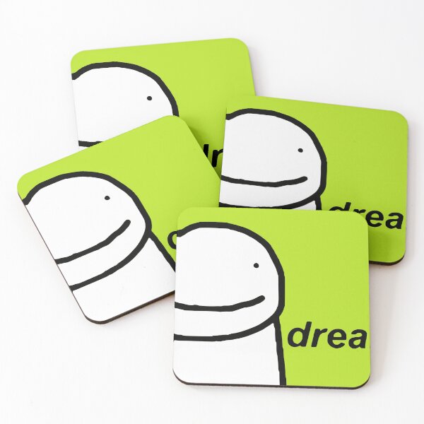 Item preview, Dream smiley face art designed and sold by mcyt-merch.