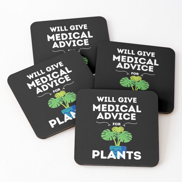 Item preview, Will Give Medical Advice For Plants // Black designed and sold by DocTeen.
