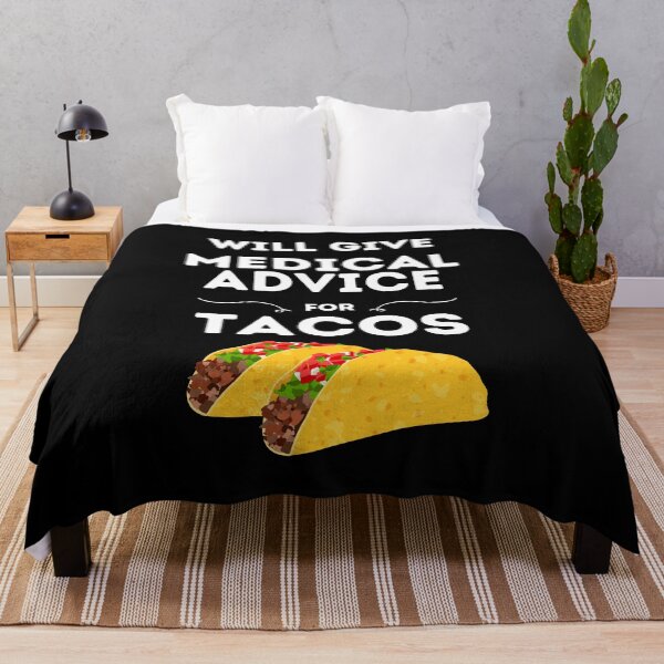 Item preview, Will Give Medical Advice For Tacos // Black designed and sold by DocTeen.