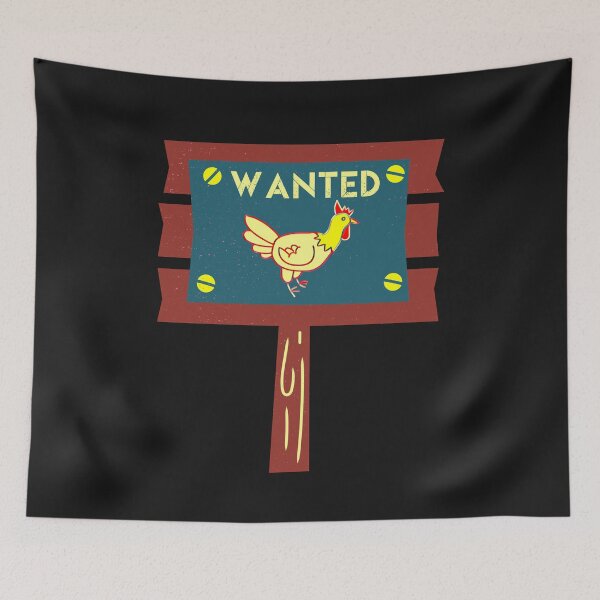 Item preview, Wanted Have You Seen This Chicken Sign designed and sold by DesignsofNote.