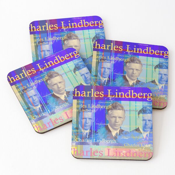 Item preview, Portrait of Pilot Charles Lindbergh designed and sold by Mauswohn.