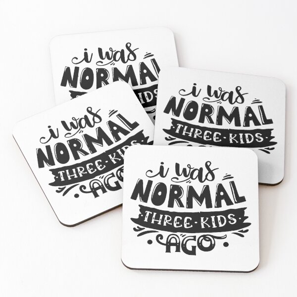 Item preview, I Was Normal Three Kids Ago-mom puns designed and sold by shivani21061993.