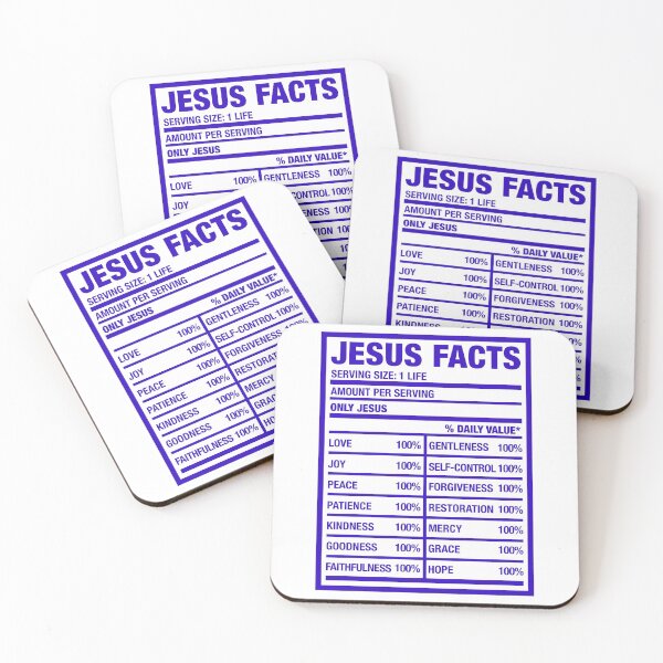 Item preview, Jesus facts designed and sold by plushism.