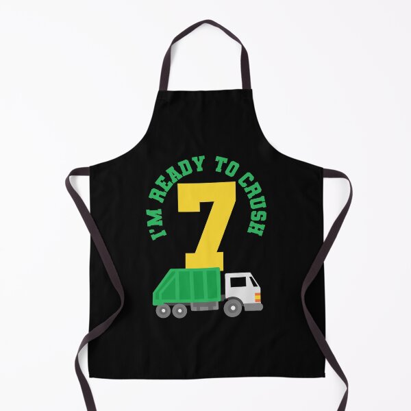 Item preview, 7th Birthday Garbage Trucks Seven Years Old designed and sold by CreativeGiftShp.