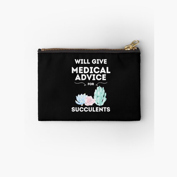 Item preview, Will Give Medical Advice For Succulents // Black designed and sold by DocTeen.