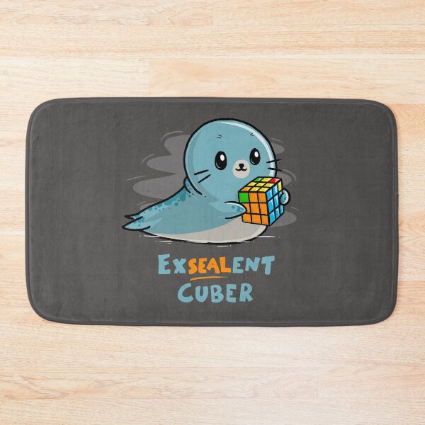 Item preview, Ex-seal-ent Cuber - Speedcubing Seal designed and sold by swiftcubing.