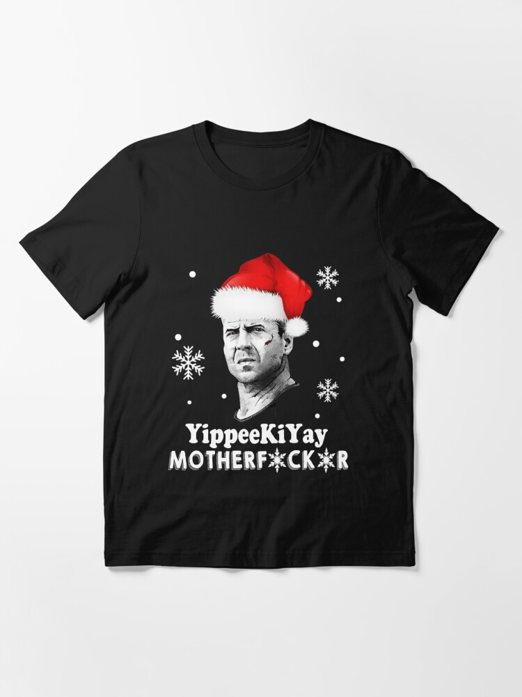 Discover Die Hard John McClane Yippee ki Yay Motherfucker Christmas Essential T-Shirts