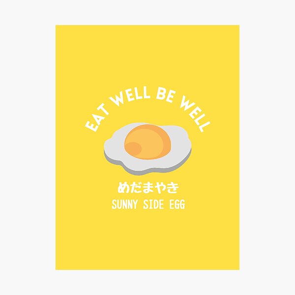 Item preview, Sunny Yellow Fried Egg Tamago Healthy Food Snack  designed and sold by zion-11.