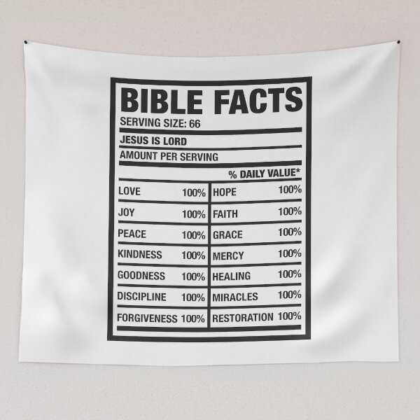 Item preview, Bible facts designed and sold by plushism.