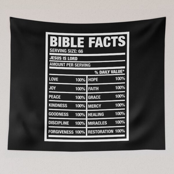 Item preview, Bible facts designed and sold by plushism.