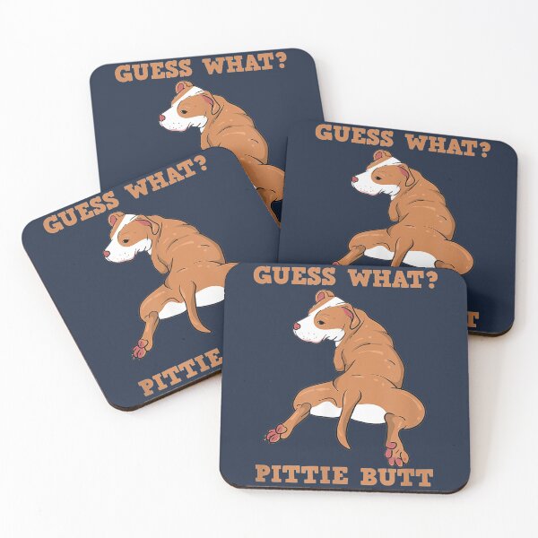 Item preview, Funny Pitbull I Guess What Pittie Butt I Dog Lover Pitbull  designed and sold by JamesArtism.