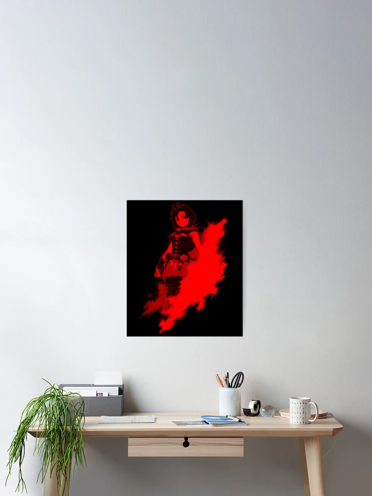 Thumbnail 2 of 3, Poster, RWBY-RUBY ROSE designed and sold by FILMBIONICX.