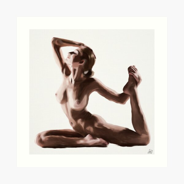 YOGA Art Print