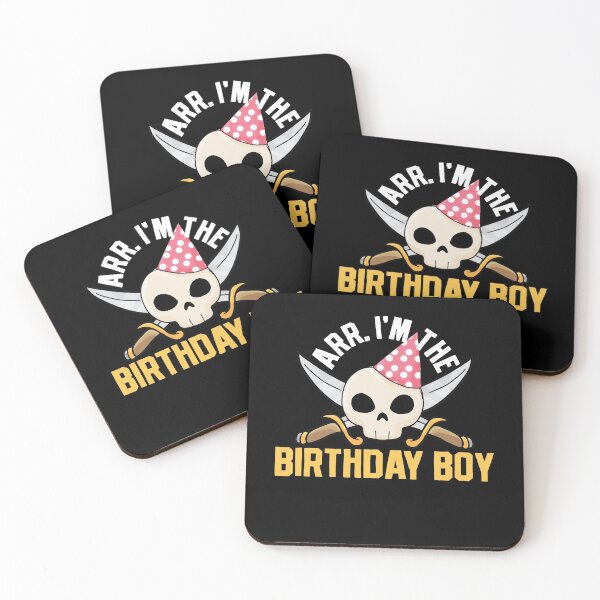 Item preview, Birthday Boy Pirate designed and sold by CreativeGiftShp.