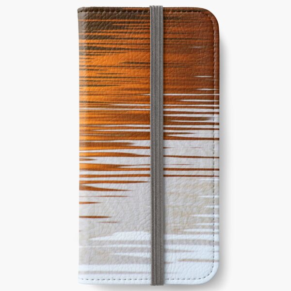 Orange Water iPhone Wallet