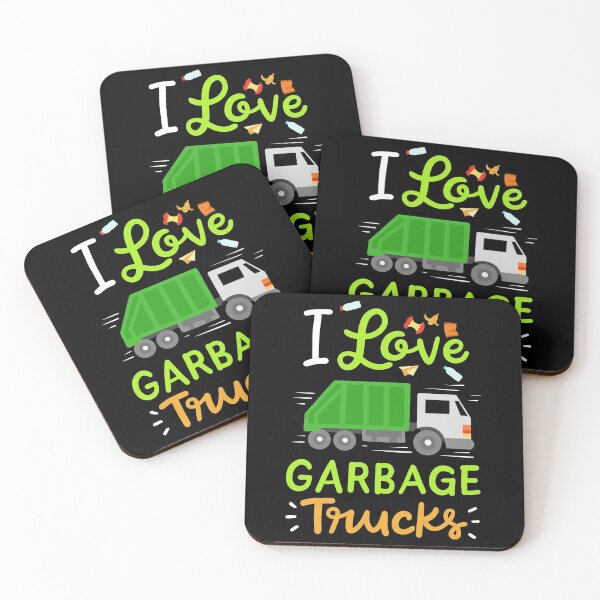 Item preview, Garbage Trucks Garbage Day designed and sold by CreativeGiftShp.