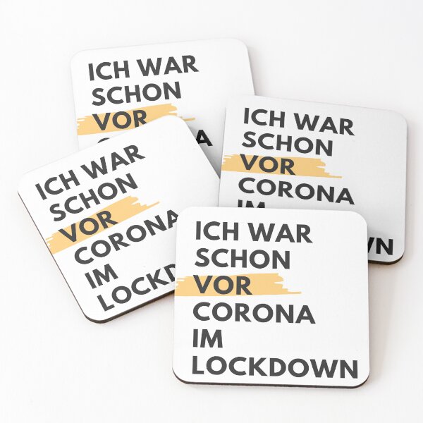 Item preview, I was already in lockdown before Corona designed and sold by DerEmmat.