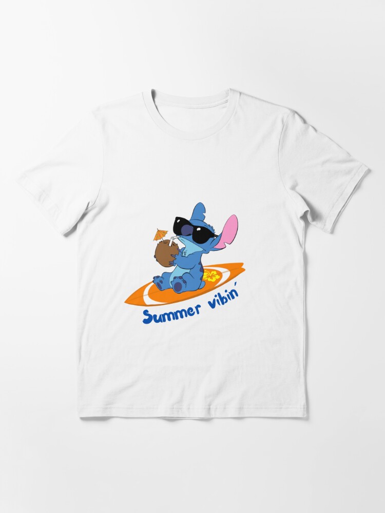 Disney Lilo & Stitch Bike Adventure - Short Sleeve Cotton T-Shirt for  Adults -Customized-Charcoal Heather 