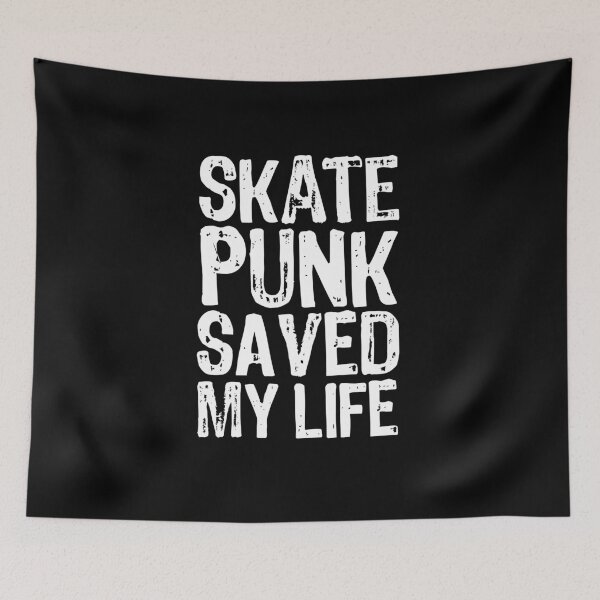 Item preview, Skate Punk Saved My Life designed and sold by The "I Love Everything" Shop.