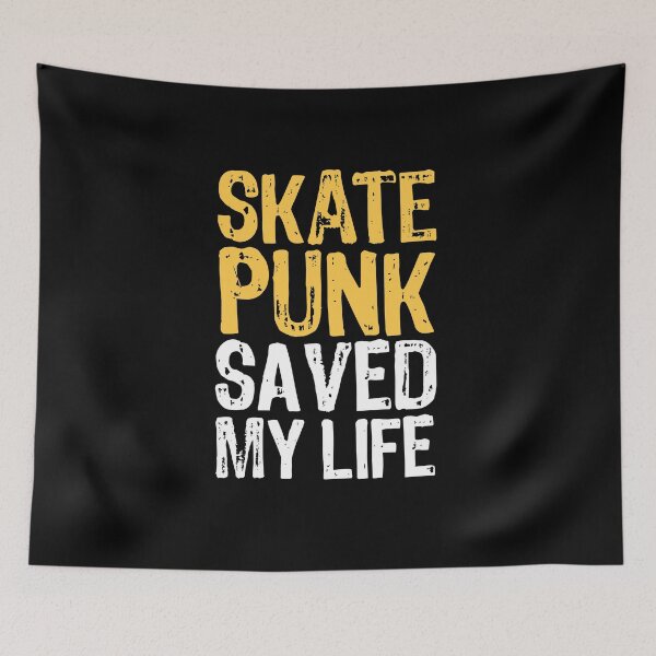 Item preview, Skate Punk Saved My Life designed and sold by The "I Love Everything" Shop.