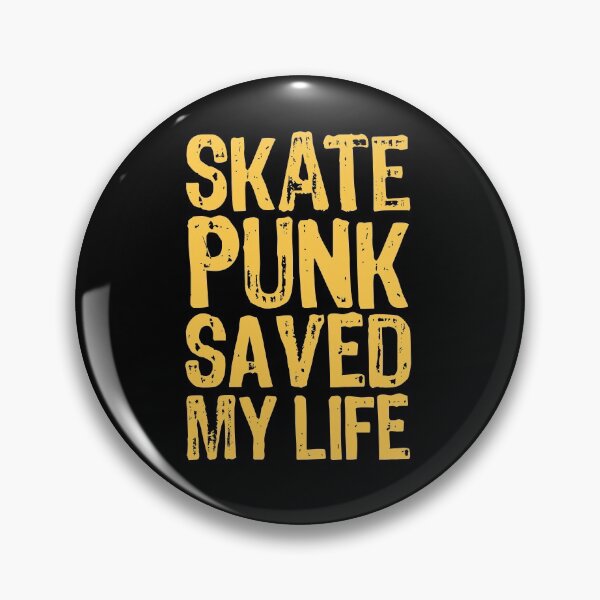 Item preview, Skate Punk Saved My Life designed and sold by The "I Love Everything" Shop.