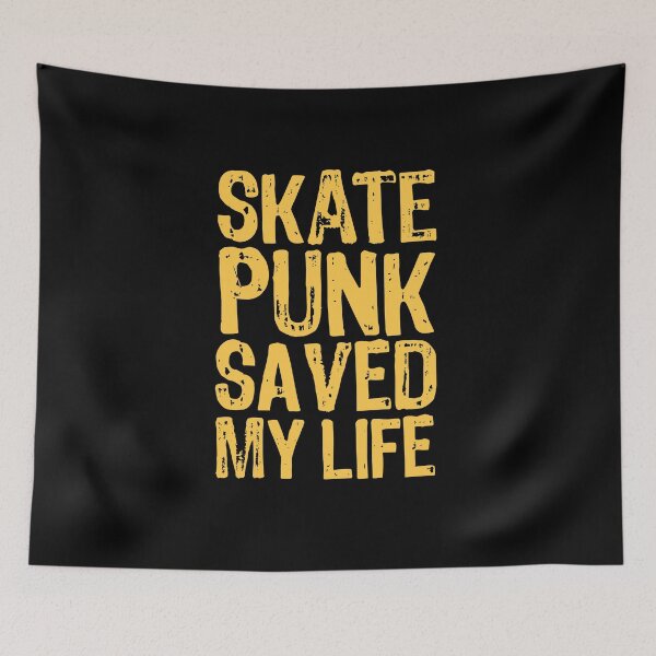Item preview, Skate Punk Saved My Life designed and sold by The "I Love Everything" Shop.