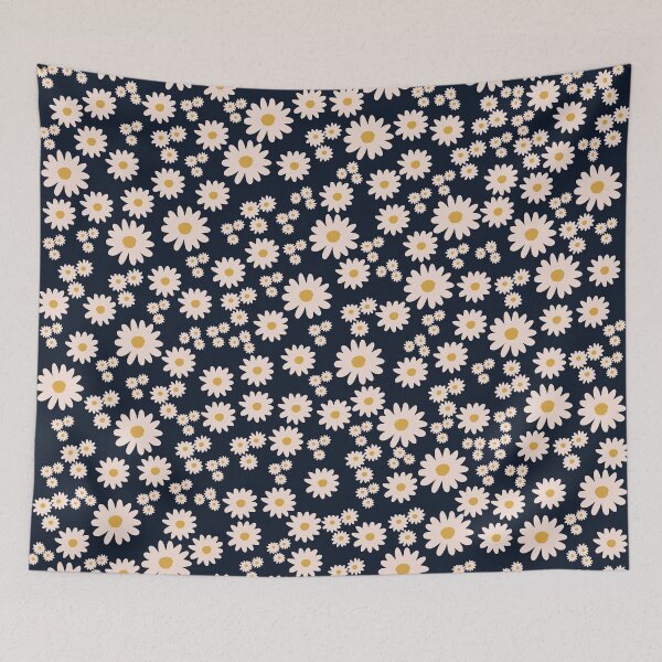 Item preview, Pink daisies print - cute floral print designed and sold by kapotka.
