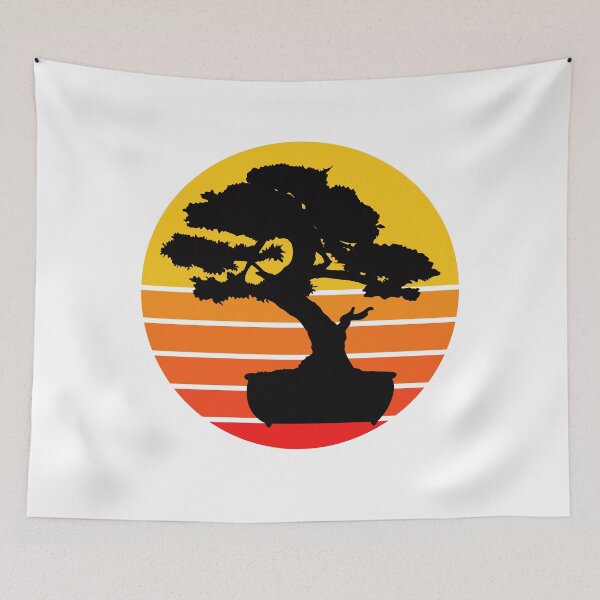 Item preview, Bonsai Retro Sunset Circle designed and sold by doucelune.