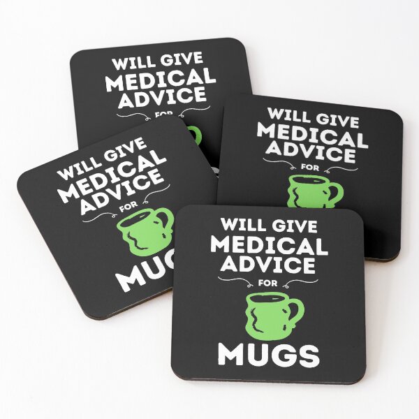 Item preview, Will Give Medical Advice For Mugs // Black designed and sold by DocTeen.