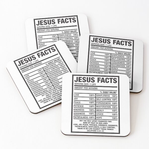 Item preview, Jesus facts designed and sold by plushism.