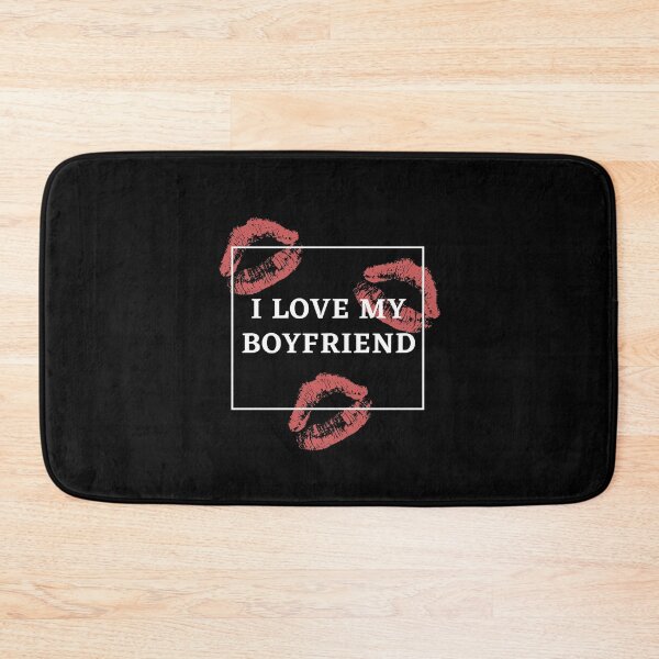 Item preview, I love my boyfriend shirt designed and sold by Theleochick.