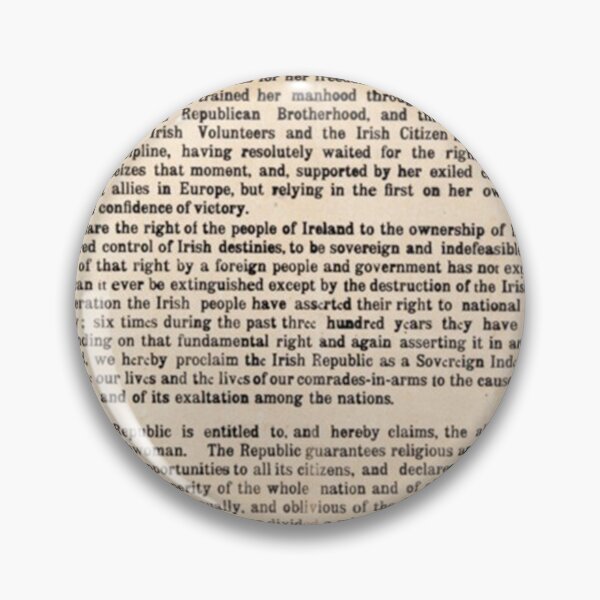 Item preview, Irish Proclamation of Independence (High Resolution) designed and sold by brendacavalcan.