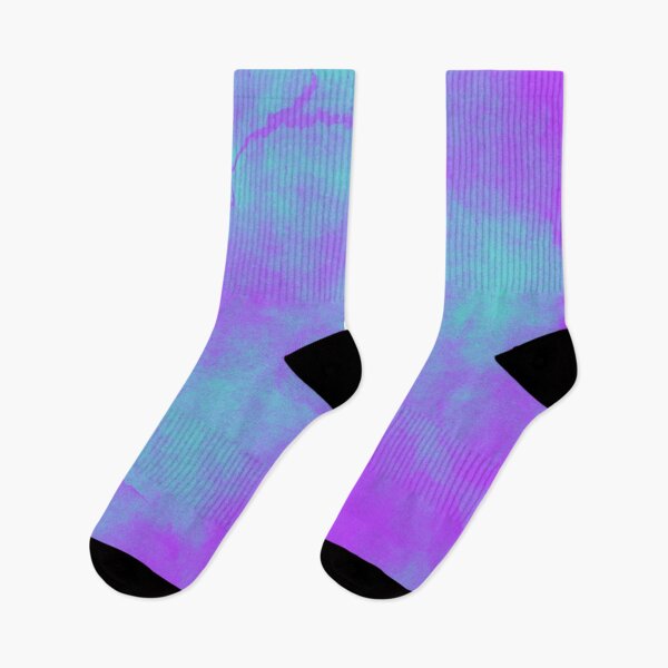 Item preview, Iridescent Purple And Turquoise blend Tie Dye Pattern designed and sold by WOW TeesAndThings.