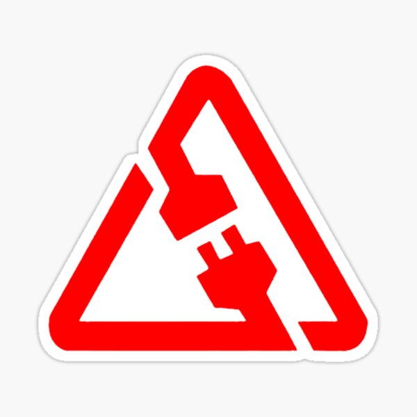 Icono de Rocket League desconectado Pegatina