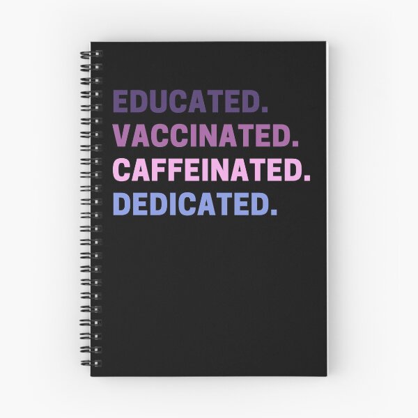 Item preview, Educated Vaccinated Caffeinated Dedicated designed and sold by Desandu.