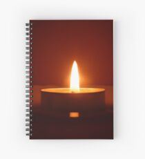 Candle Light Spiral Notebook
