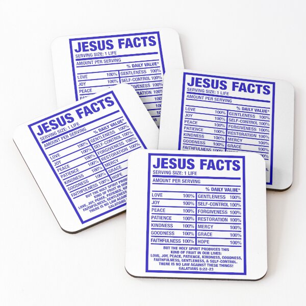 Item preview, Jesus facts designed and sold by plushism.