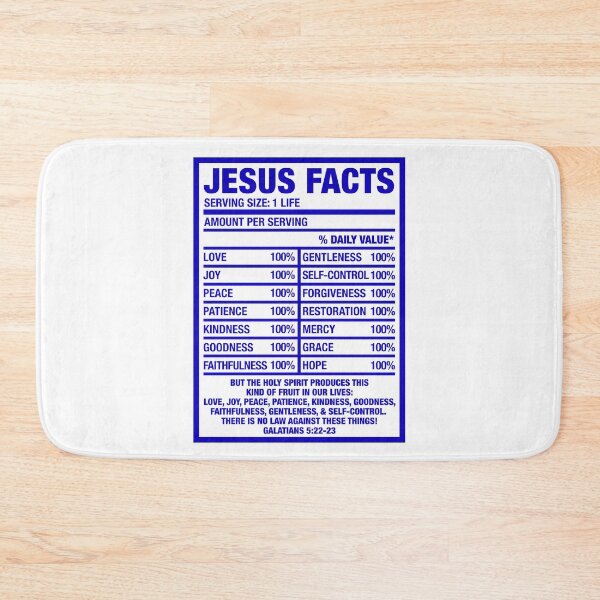Item preview, Jesus facts designed and sold by plushism.