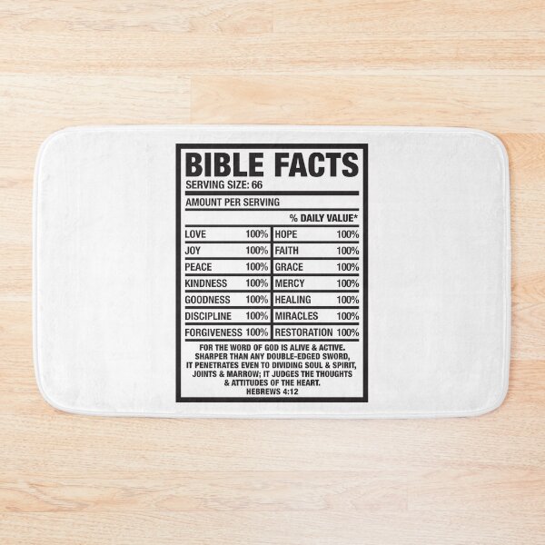Item preview, Bible facts designed and sold by plushism.