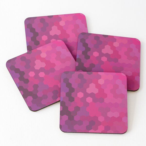 Item preview, Pink Honeycomb Seamless Pattern designed and sold by fahadabu.