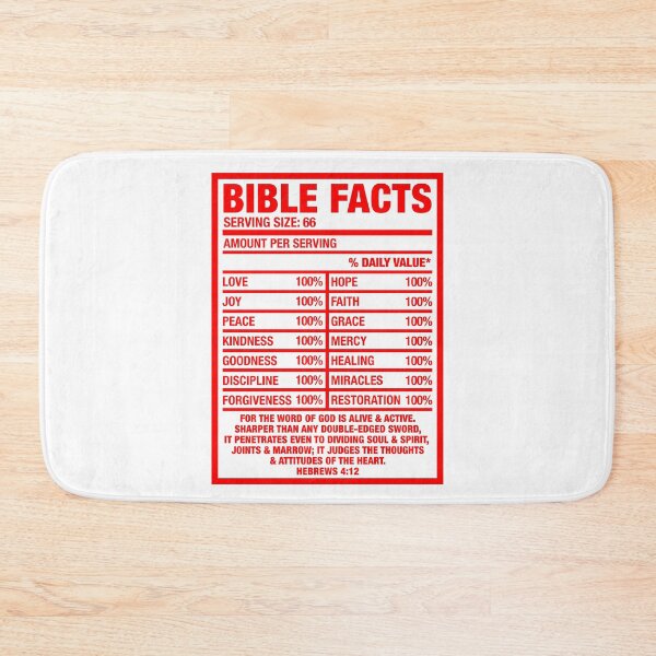 Item preview, Bible facts designed and sold by plushism.