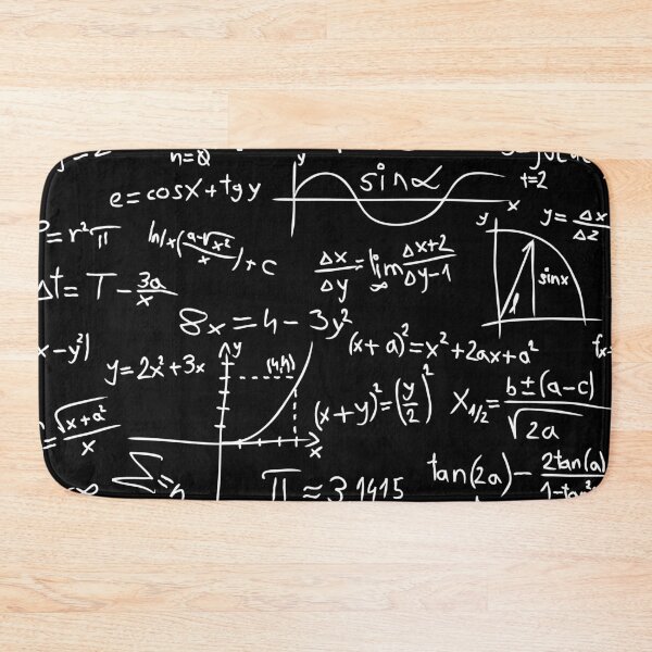 Item preview, Mathematical Equations Uneven Pattern designed and sold by fahadabu.