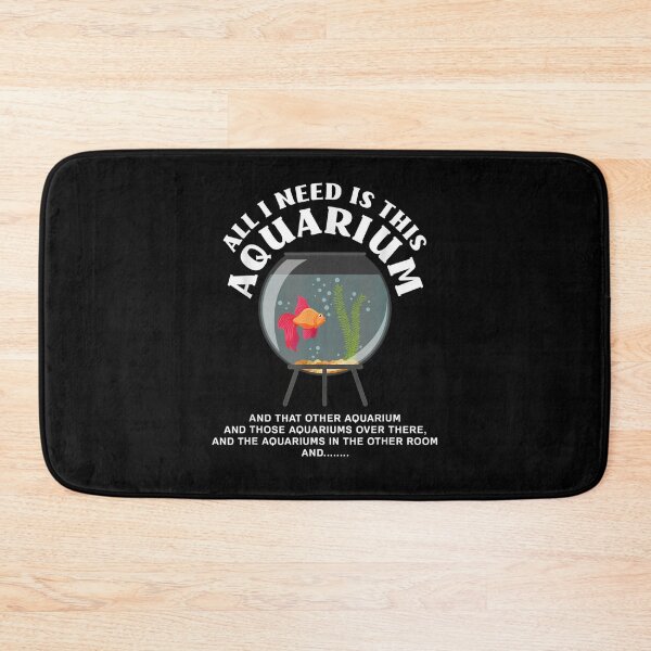 Item preview, All I Need Is This Aquarium Funny Aquarist Fishkeeper  designed and sold by manidala.