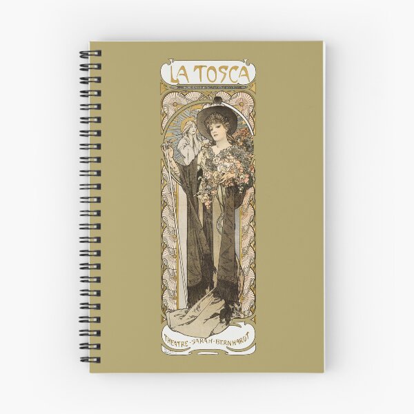 Item preview, La Tosca: staged in 1899 with Sarah Bernhardt poster designed and sold by SolidEarthArt.