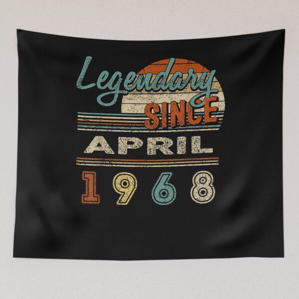 Item preview, Legendary Since April 1968 53 Years 53rd Quarantine Birthday  designed and sold by manidala.