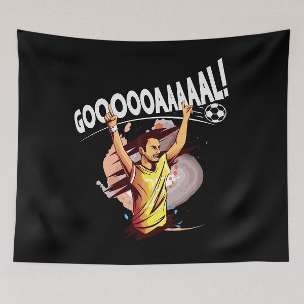 Artikelvorschau, Fußballtor GOOOOOOAAAAL! Fußball-Fan-Design entworfen und verkauft von FalkDania.