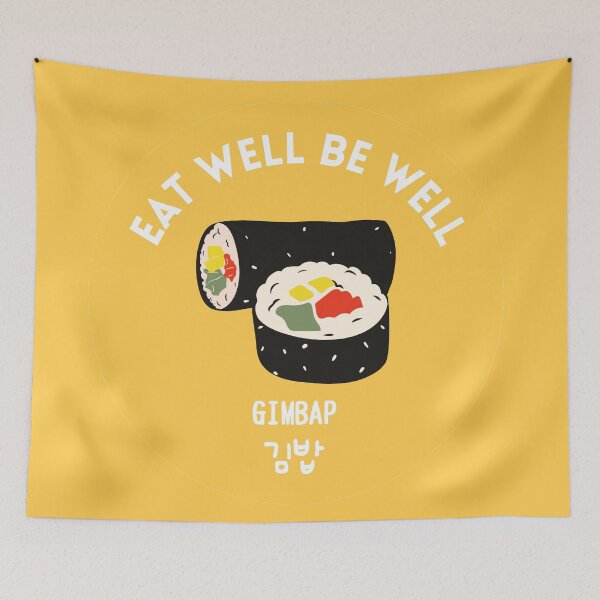 Item preview, Yellow Korean Rice Roll Gimbap Street Food Snack designed and sold by zion-11.