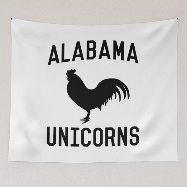 Item preview, alabama unicorns black designed and sold by camposdd666.
