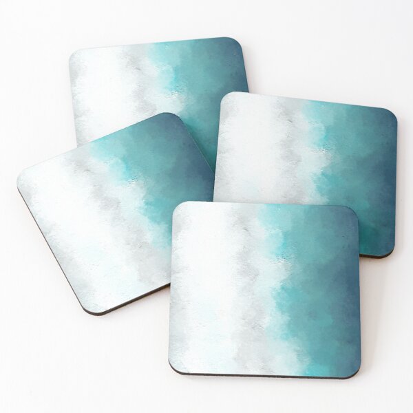 Item preview, Textured blue-turquoise abstraction, gradientn. designed and sold by UVI-CA.